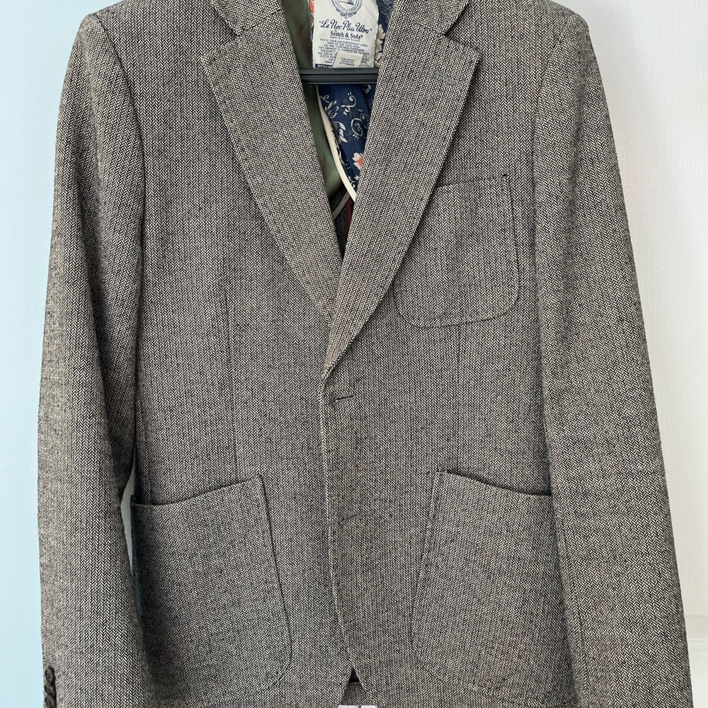 Classic Scotch and Soda tweed sports coat  48 / Medium